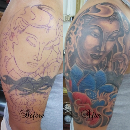 COVER UP TATTOOS BY GAGAN