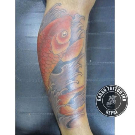 koi fish tattoo